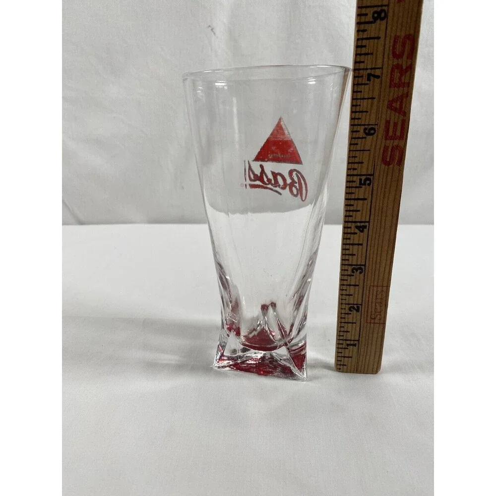 Bass Triangle Bottom Beer Glass Bar Ware